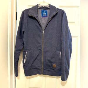 Tom Tailor mens Full Zip Sweatshirt Size M